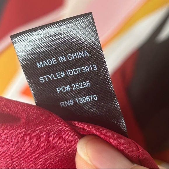 Lulus Shape It Up Burgundy Multi Print Midi Dress - Picture 13 of 16